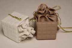 THE QUILTED CUBE BAG