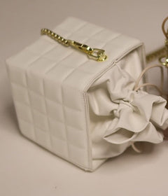 THE QUILTED CUBE BAG
