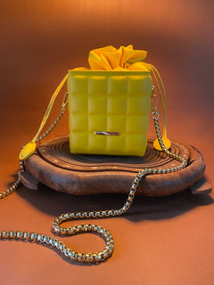 THE QUILTED CUBE BAG