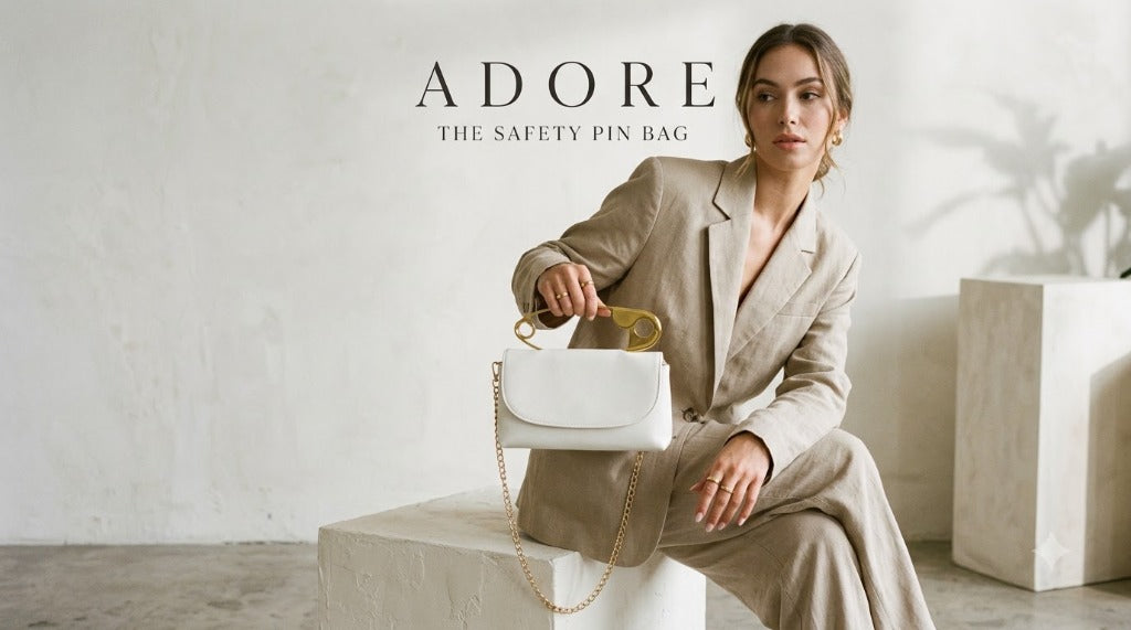 Adore Store The Safety Pin Bag Campaign